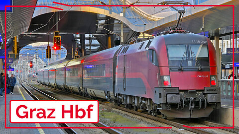 Graz Hbf 04.01.2026 – Ein abwechslungsreicher Nachmittag zwischen Fern- und Regionalverkehr