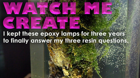 3 Years Later: Does Resin Yellow, Do Natural Elements Degrade, and Are Bubbles a Mistake?