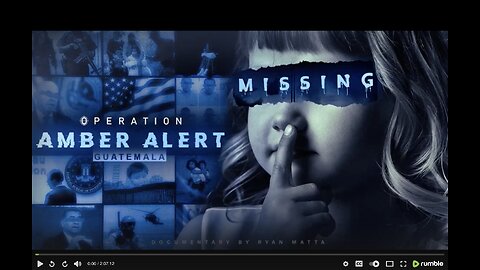 Operation Amber Alert Guatemala by Ryan Matta (links to support him and his mission below)