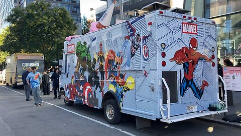 Marvel Ice Cream Truck Pop-up (Manhattan)