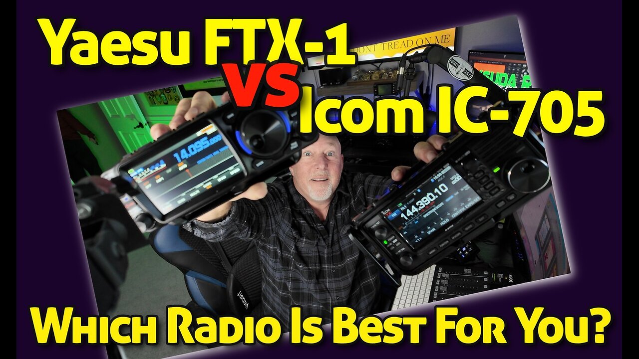 Yaesu FTX 1 vs Icom IC 705 Which One Is Best For You?
