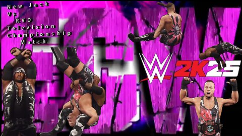 WWE 2k25 Jan 27 26 RVD Vs New Jack For The Television Championship PS5 Gameplay