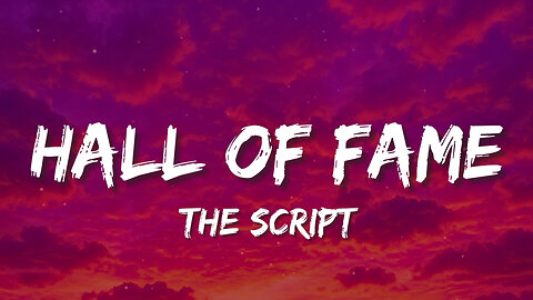 The Script - Hall Of Fame | Standing in the hall of fame 🏆 and the world’s gonna know your name! 🎤