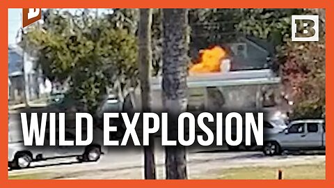 Camera Captures Jewelry Store Explosion Allegedly Due to Gas Leak