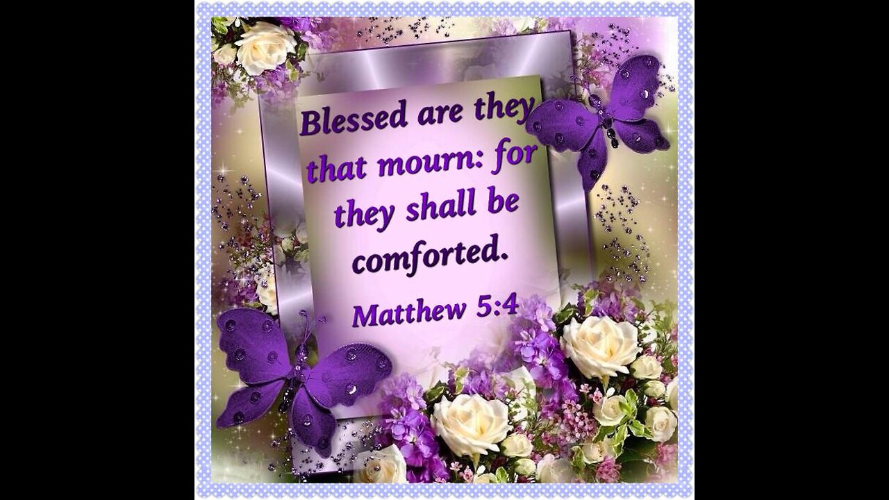 Sunday Talk with Jamal Matthew 5:4 Blessed are they that mourn: for they shall be comforted 28/9/25