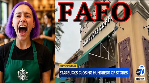 Woke Starbucks employees FIND OUT after THOUSANDS get FIRED! FAFO!