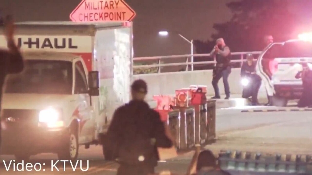 Suspect In A U-Haul Shot Attempting To Ram Personnel At A California Coast Guard Base