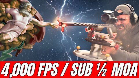 WORLD'S FASTEST MAGNUM RIFLE: Blistering 4,000 FPS w/ Sniper-Like Sub-½ MOA Accuracy!