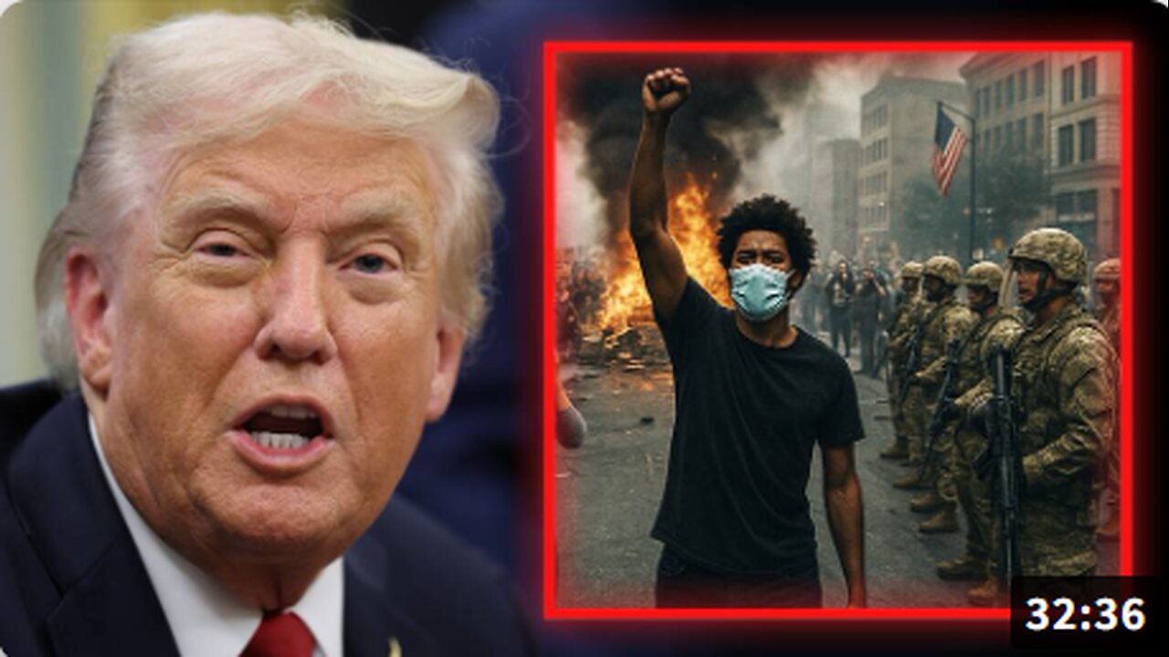 BREAKING VIDEO: President Trump Is Preparing To Implement The Insurrection Act To Block The Democrats' Long-Promised Civil War They're Now Triggering!