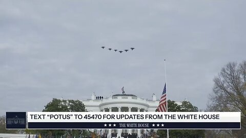 Trump Welcomes Saudi Crown Prince Mohammed bin Salman With EPIC WH Flyover