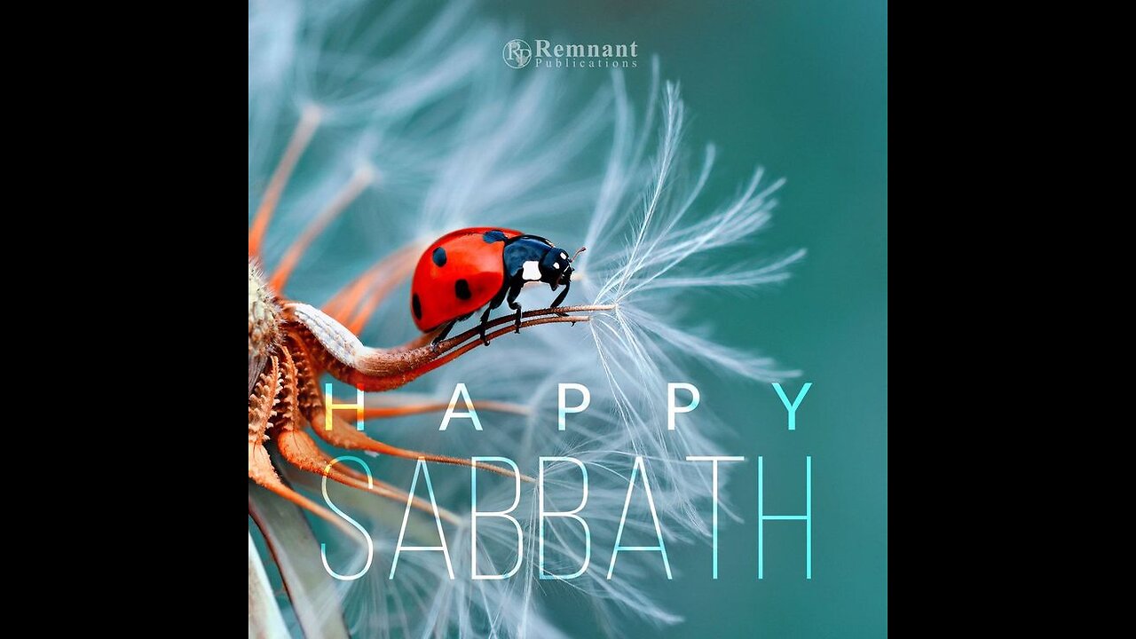 Happy Sabbath! Shabbat Shalom!