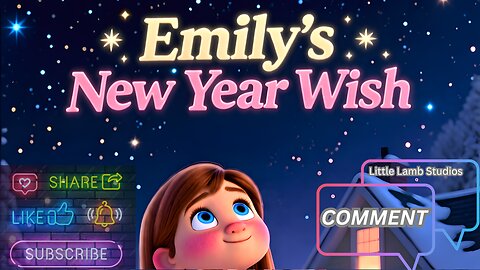 Emily’s New Year Wish 🎆 | Christian New Year’s Story for Kids | Faith & Kindness