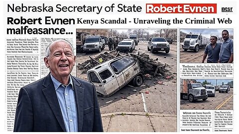 Indictments of Robert Evnen’s Betrayal: Unraveling the Criminal Web of Nebraska's Secretary of State