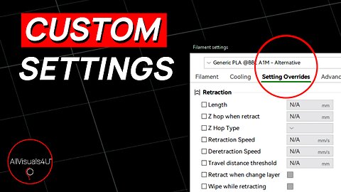 🧪 Bambu Studio Slicer Tutorial - Custom Filament Settings - Bambu Studio Software Tutorial | #Shorts