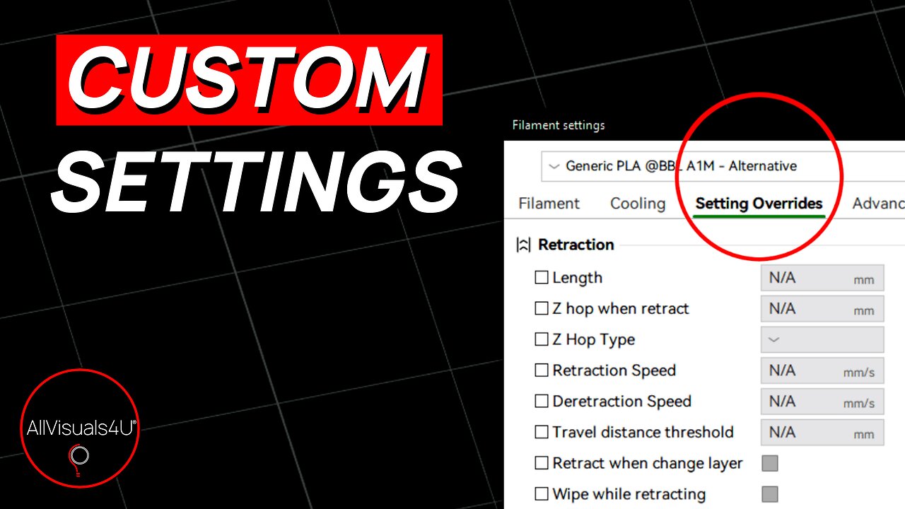 🧪 Bambu Studio Slicer Tutorial - Custom Filament Settings - Bambu Studio Software Tutorial | #Shorts