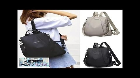 Fashion Women Backpack Large Capacity Female Waterproof Shoulder Bag Backpack For Teens Review