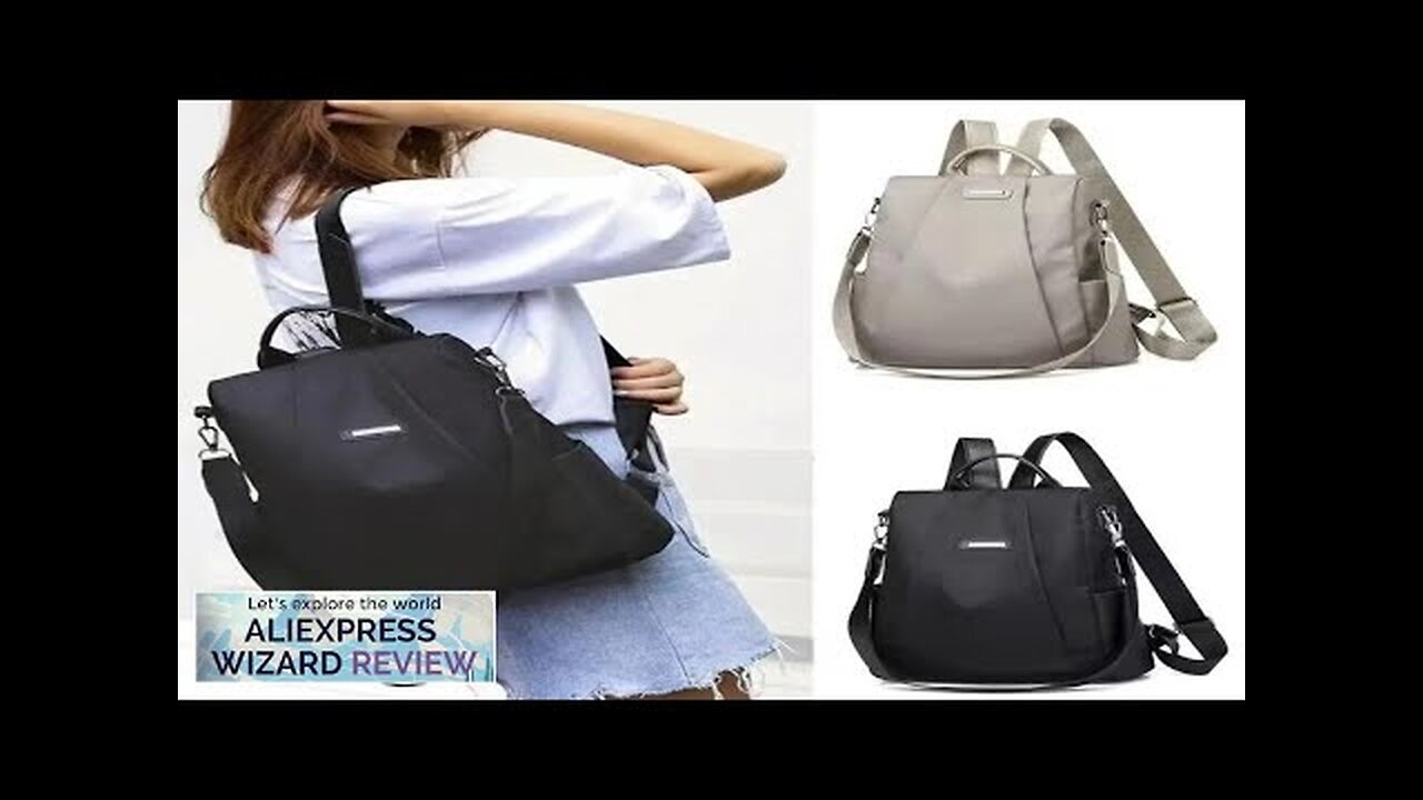 Fashion Women Backpack Large Capacity Female Waterproof Shoulder Bag Backpack For Teens Review