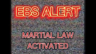 EBS Alert: Martial Law Active & Massive Disclosure Coming Soon!