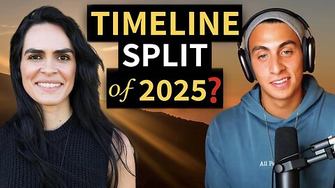 Humanity's Transition to New Earth and the TIMELINE SPLIT of 2025! | Sarah Elkhaldy, "The Alchemist" on the "Just Tap in" Podcast.