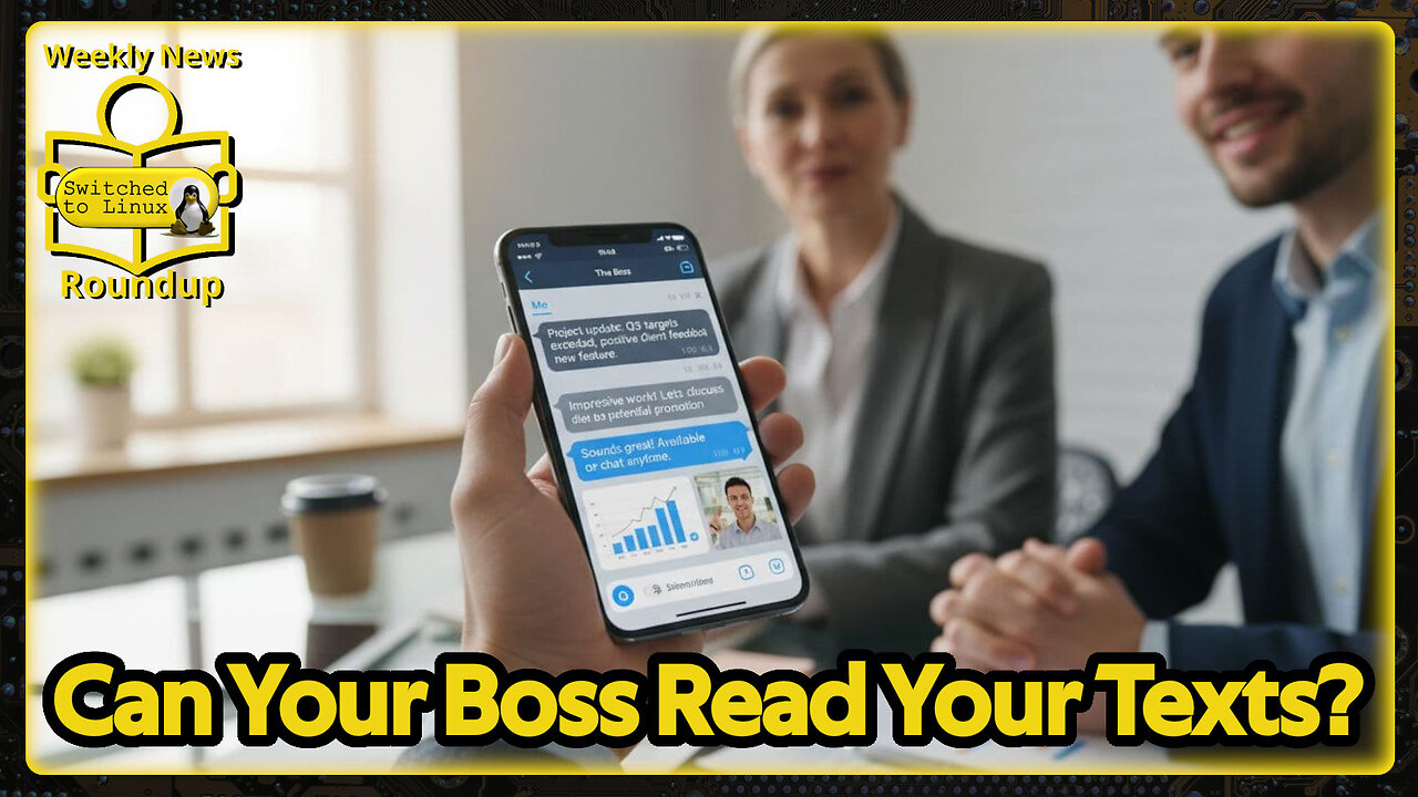 Are Your RCS Texts Secure? | Weekly News Roundup