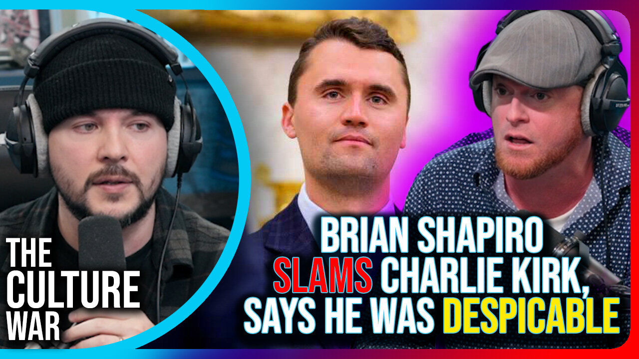 Brian Shapiro Slams Charlie Kirk, Says He Was Despicable