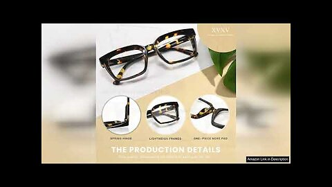 XVXV Reading Glasses for Women Men Blue Light Blocking Computer Readers Review