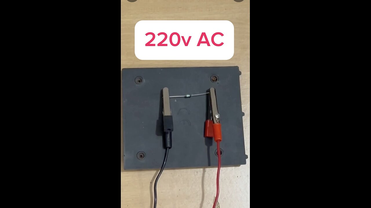 Resistor vs AC/DC
