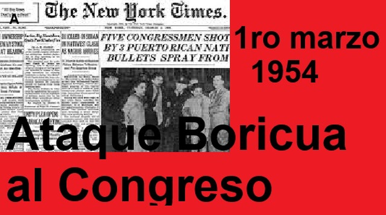 Ataque Congreso Estados Unidos 1954