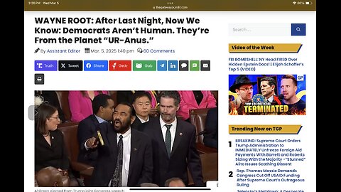 After Last Night, Now We Know: Democrats Aren’t Human. They’re From the Planet “UR-Anus.”