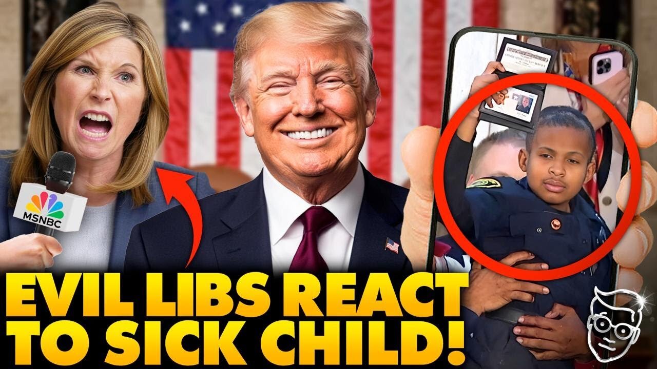 Rabid Media Libs ATTACK Trump After Moving Room to TEARS Honoring 13 Year-Old Cancer Survivor