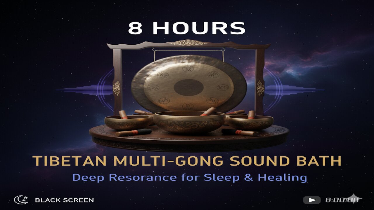 Tibetan Multi-Gong Sound Bath