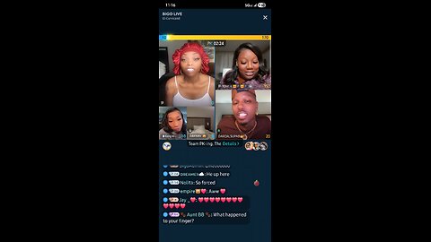 #LIYAHDADOLL AND DAREALSUPABIH TRY TO WORK THINGS OUT AFTER THE POLICE ALTERCATION. FROM EARLIER.