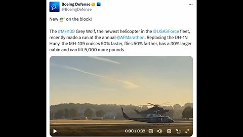 U.S. Airforce's Newest Helicopter The MH-139A Grey Wolf!
