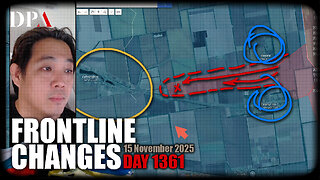 [ Ukraine Frontline Changes ] THEY PENETRATED BETWEEN THEM!!! The 2 villages are ignored!