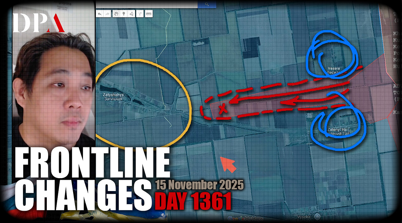 [ Ukraine Frontline Changes ] THEY PENETRATED BETWEEN THEM!!! The 2 villages are ignored!