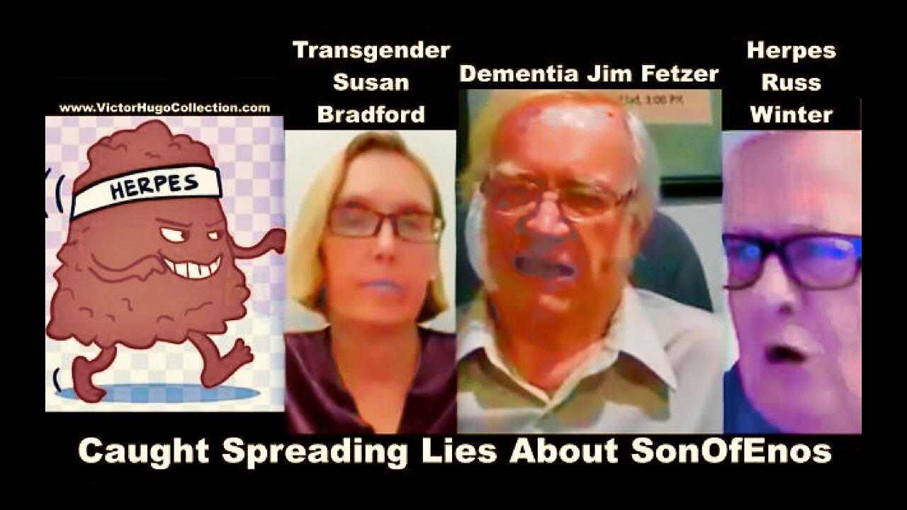 SonOfEnos Kenneth Pauline Release Exposes Jim Fetzer Herpes Russ Winter BiPolar Susan Bradford Lies