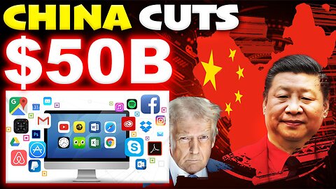 China JUST SLASHED $50 BILLION In US Software Imports Overnight!