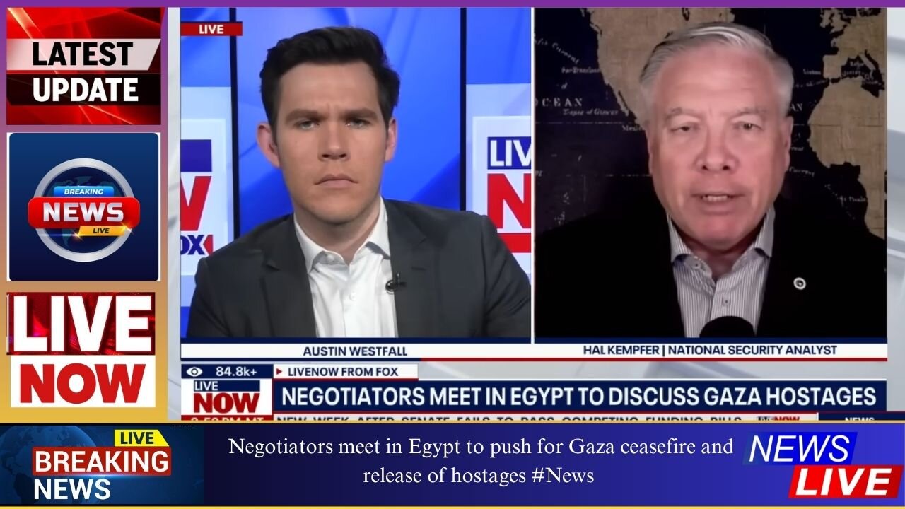 Negotiators meet in Egypt to push for Gaza ceasefire and release of hostages #News