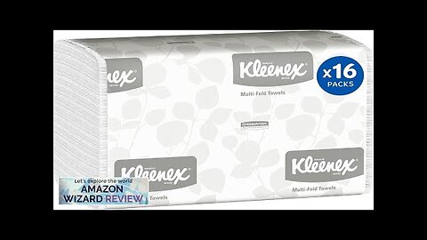 Kleenex Multifold Hand Paper Towels Bulk (01890) Soft and Absorbent 9.2" x Review