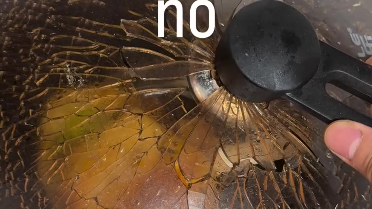 Pot Lid Shatters While Cooking