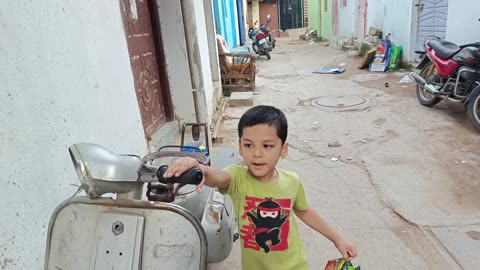 "Cuteness Captured! Brothers Playing Outside | Hyderabad"