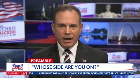 Chris Salcedo calls out China-first Democrats