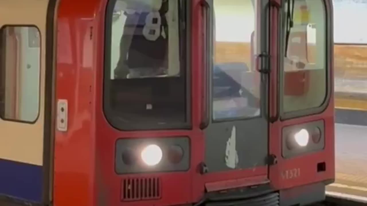 A drunk migrant attempts to hijack a train on the London Underground's Central