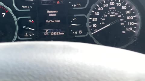 2018 Toyota Tundra - Maintenance Reset