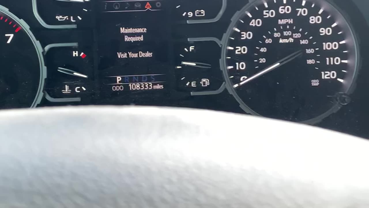 2018 Toyota Tundra - Maintenance Reset