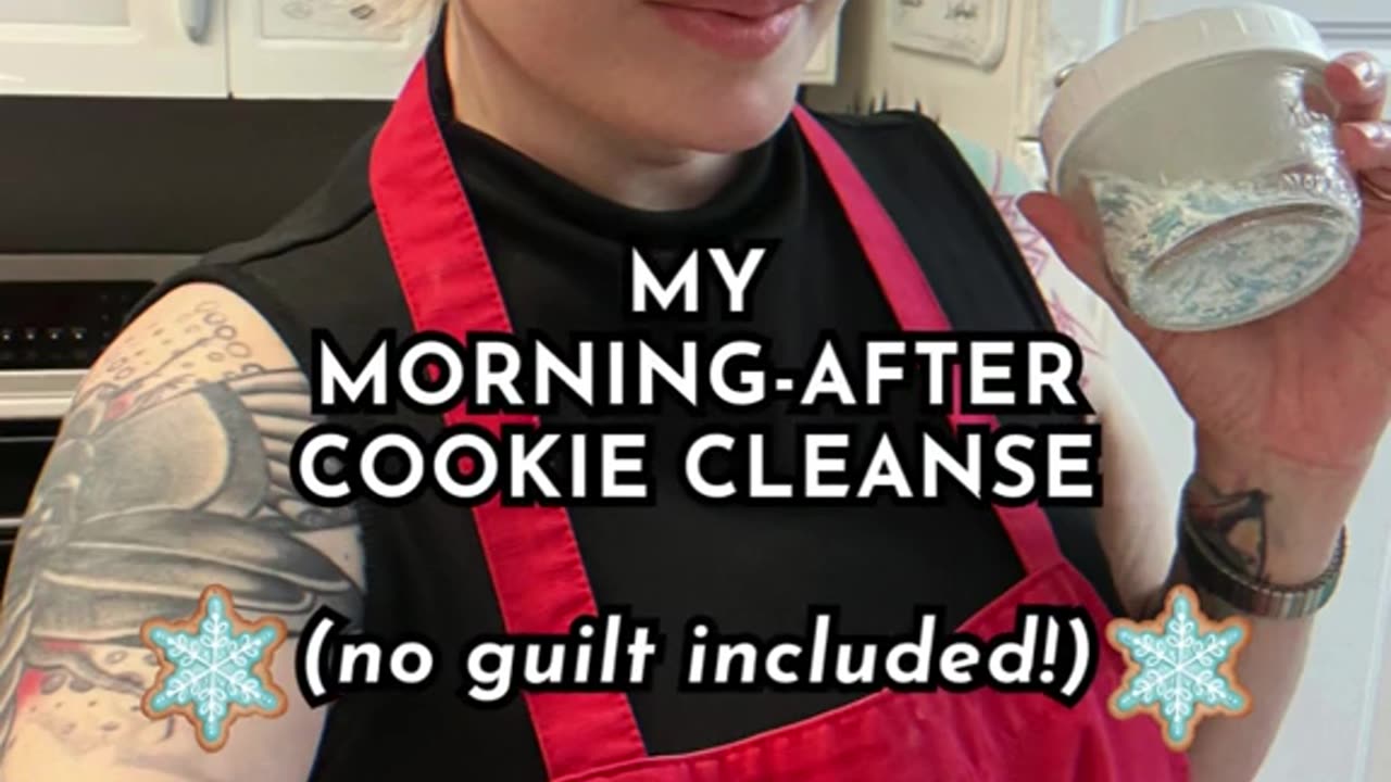 The morning-after cookie cleanse (no guilt included!)