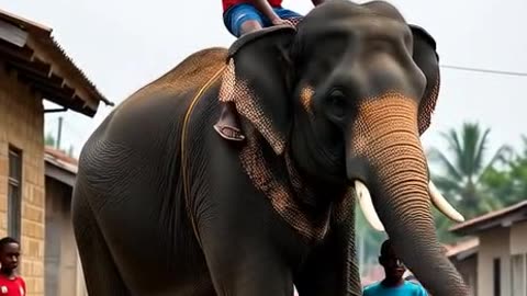 Elephant and Mahaut Friendship - FunkyPets4u