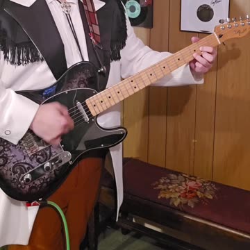 Fishing in the dark guitar example.