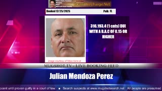 Mugshot TV - Live Arrest Booking Video Stream