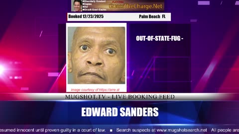 Mugshot TV - Live Arrest Booking Video Stream